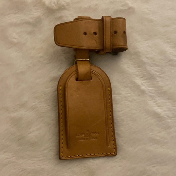 Louis Vuitton Accessories - LOUIS VUITTON Vachetta Luggage Tag and Poignet